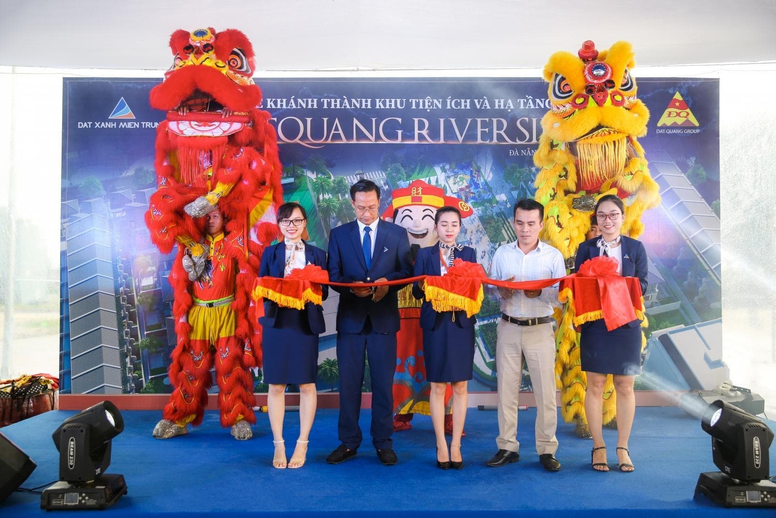 KHÁNH THÀNH KHU TIỆN TÍCH VÀ HẠ TẦNG DỰ ÁN DAT QUANG RIVERSIDE