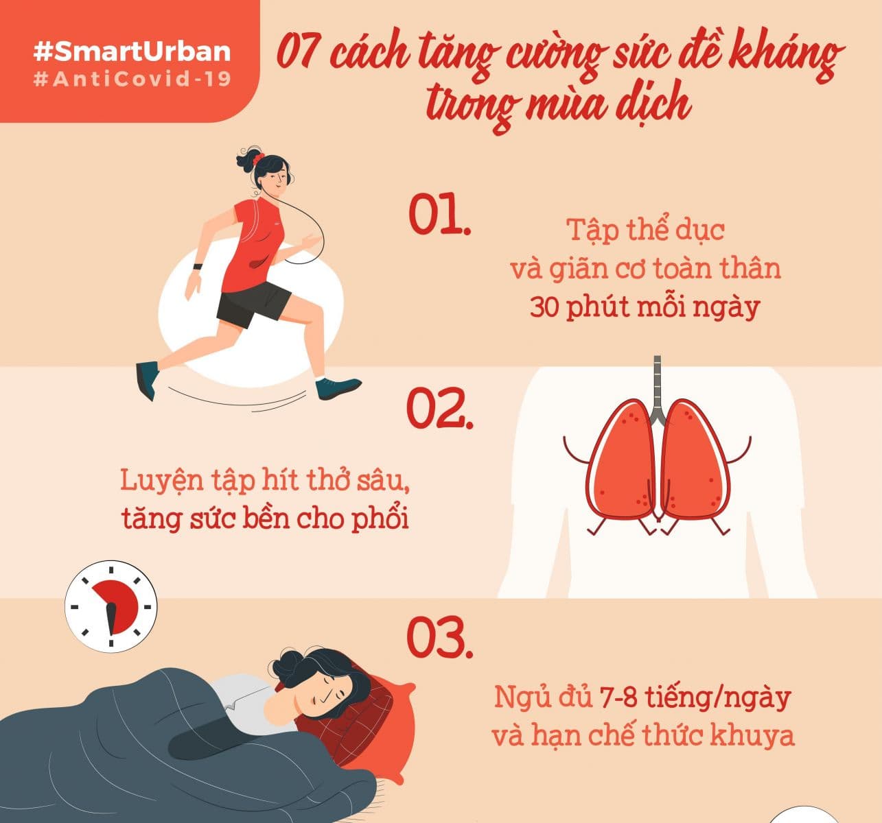 [INFORGRAPHIC] 7 CÁCH TĂNG CƯỜNG SỨC ĐỀ KHÁNG TRONG MÙA DỊCH