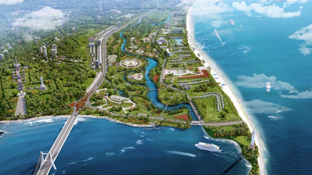 CẦU CỔ LŨY THÔNG XE, MỸ KHÊ ANGKORA PARK NHƯ “HỔ MỌC THÊM CÁNH”