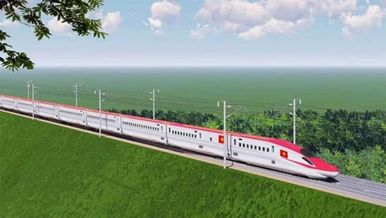 Đường sắt cao tốc Bắc – Nam dự kiến đón khách ở Ga Bồng Sơn, khu đô thị Phúc Gia Tân hưởng lợi lớn