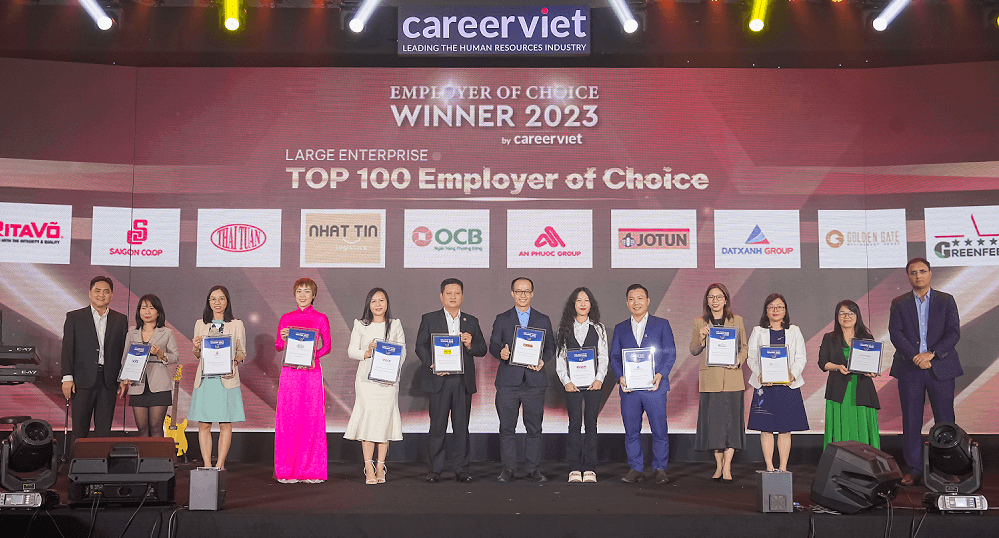 Tập đoàn Đất Xanh được vinh danh Top 100 Nhà tuyển dụng được yêu thích nhất năm 2023