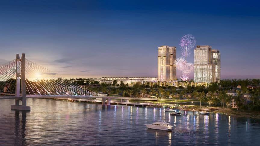 “Tam thủy tụ” – Điểm nhấn phong thủy đưa Tháp Signature trở thành biểu tượng phồn thịnh ven biển