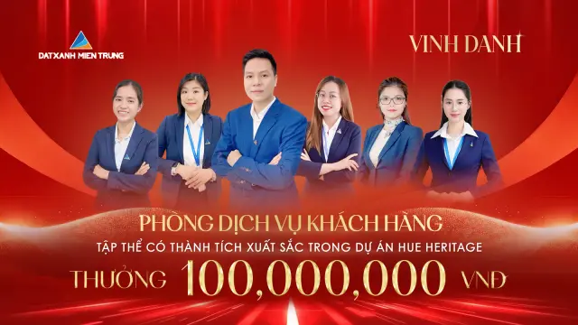 NÓNG: Thưởng 100 triệu đồng cho tập thể hỗ trợ xuất sắc dự án Hue Heritage