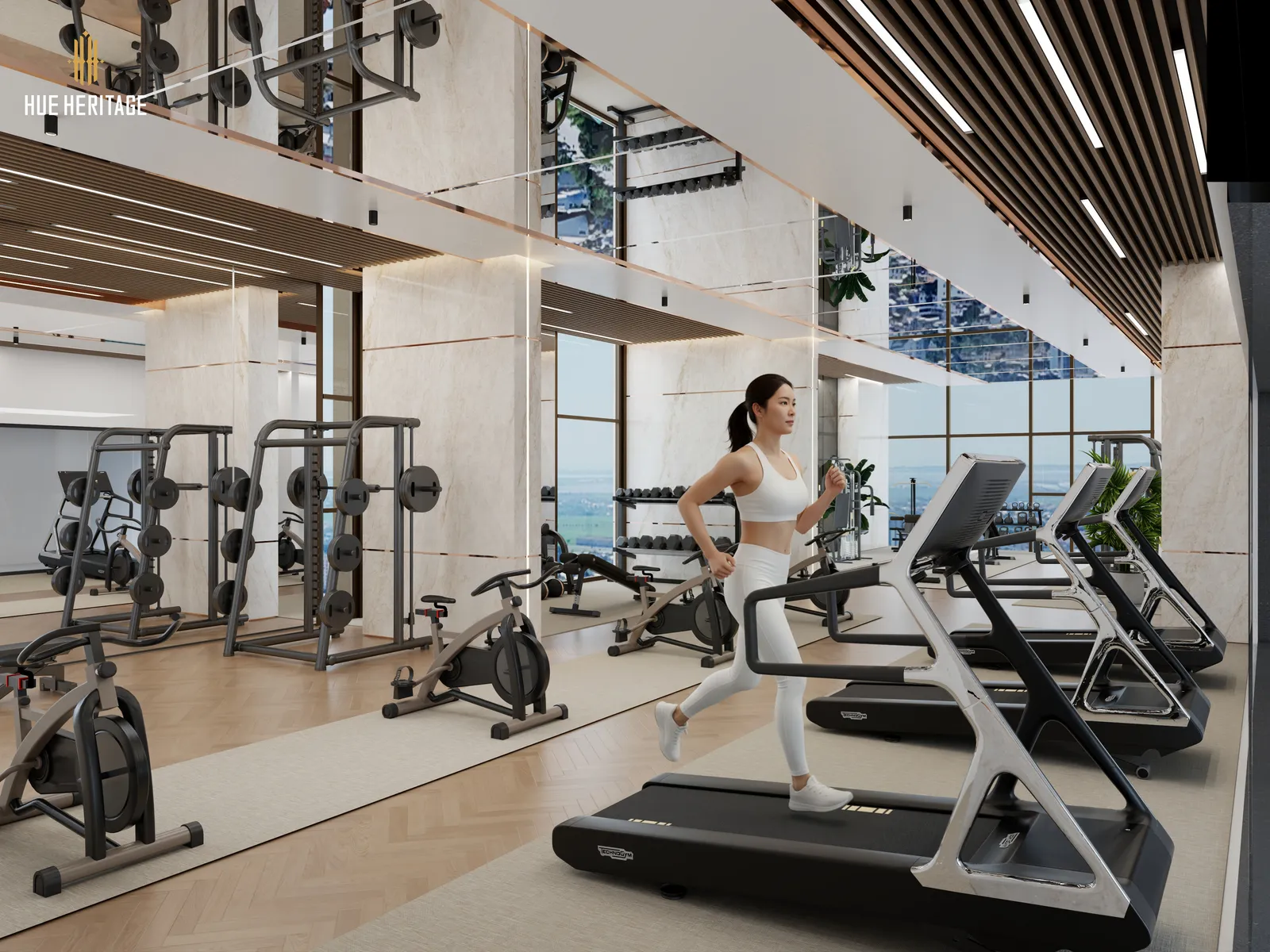 Phòng tập Gym - Thư viện