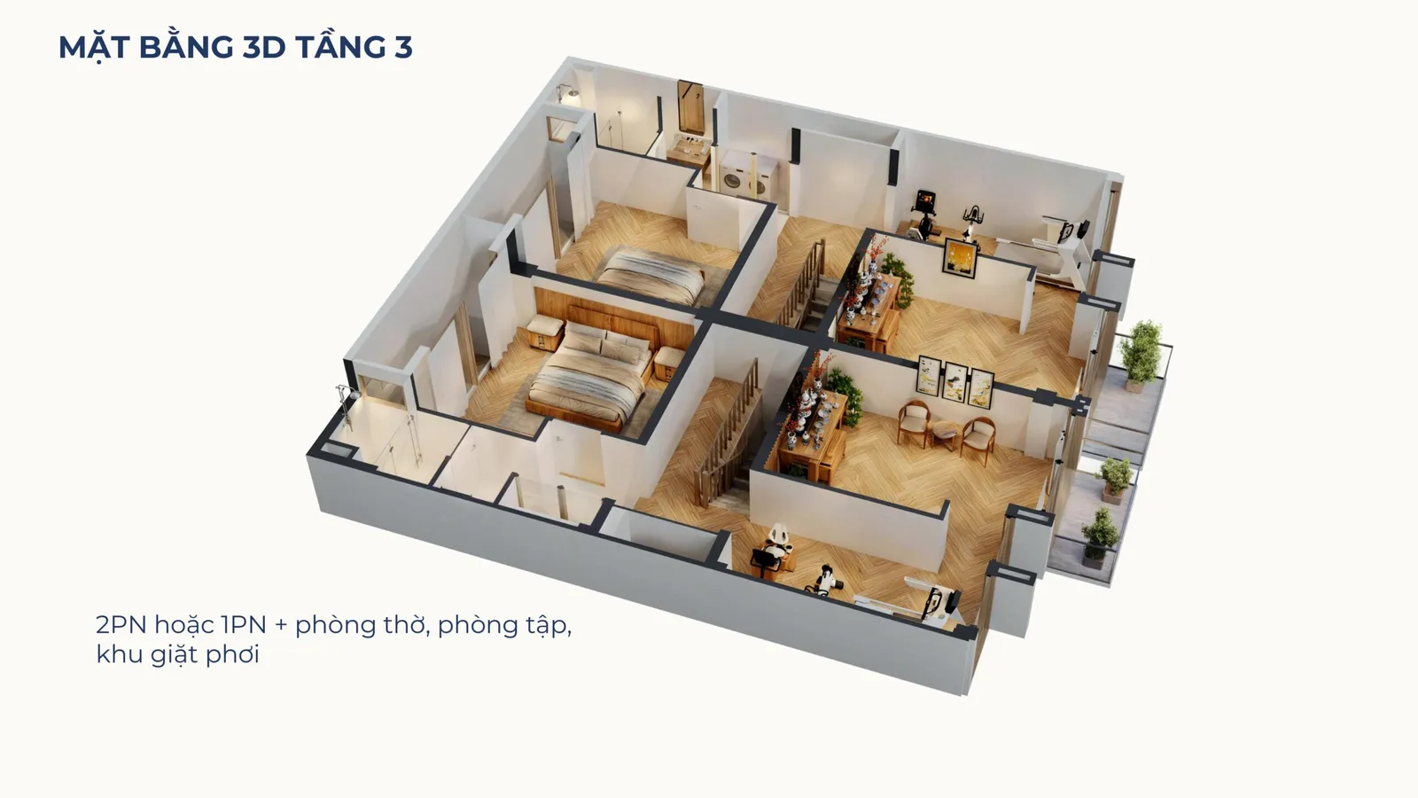 Mặt bằng căn hộ 3