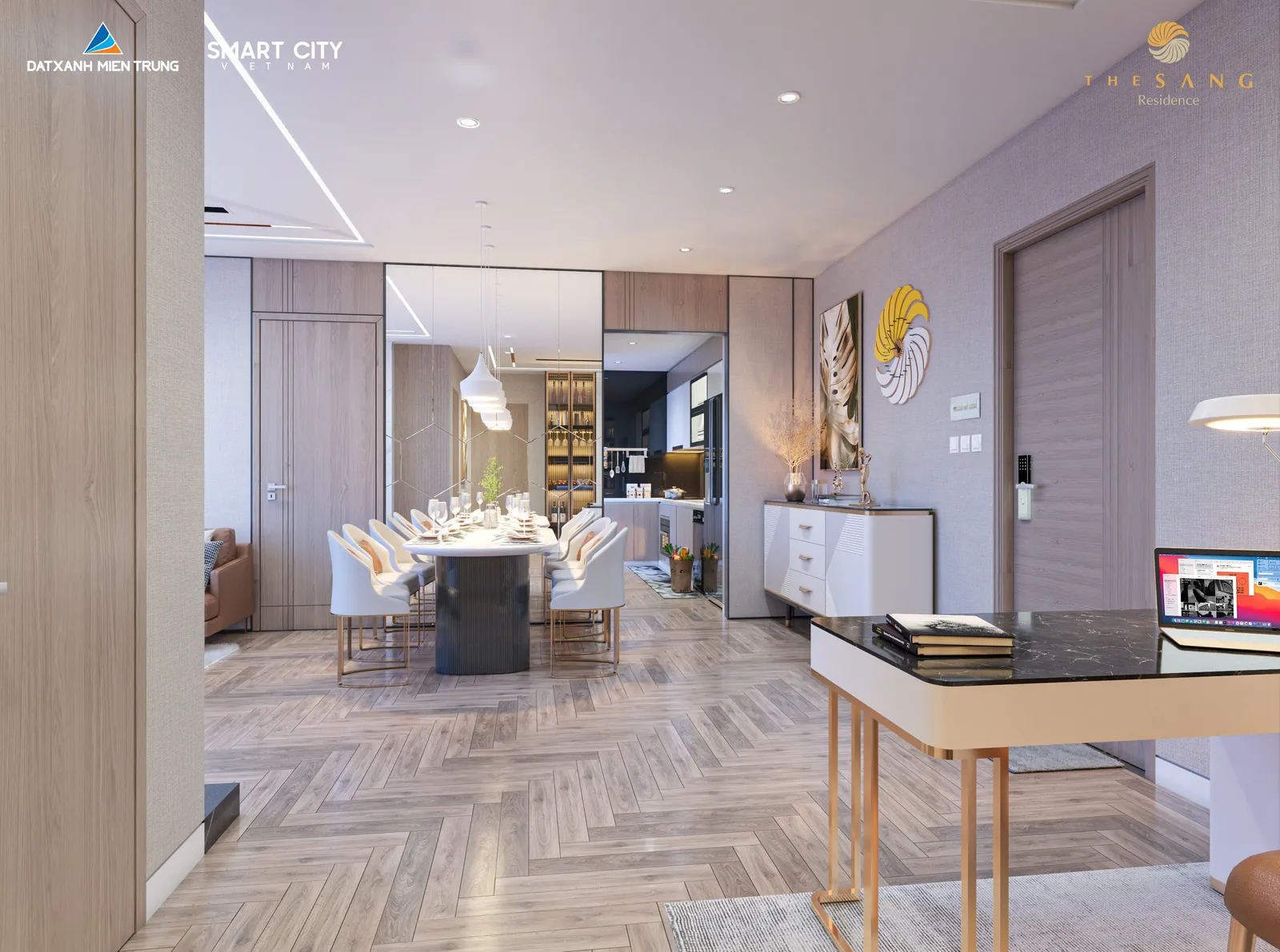 Căn hộ 3 phòng ngủ