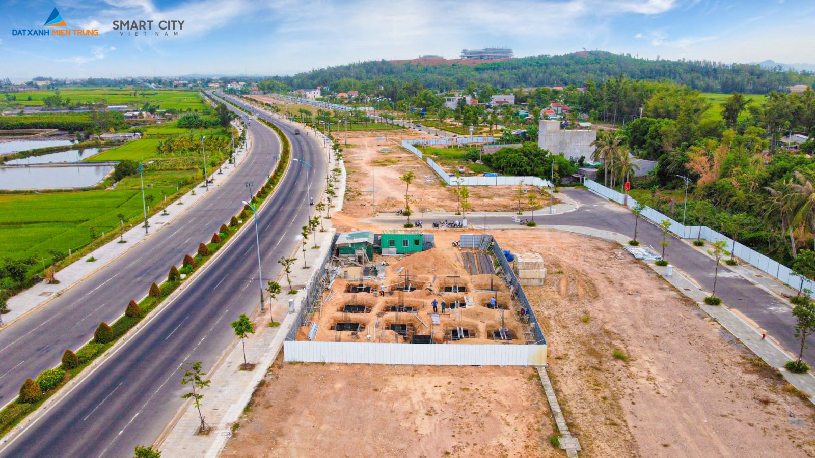 GÓC CẬP NHẬT: KHU ĐÔ THỊ MỸ KHÊ ANGKORA PARK QUẢNG NGÃI - ĐÃ KHỞI CÔNG XÂY DỰNG DÃY VILLA THÁNG 7/2021