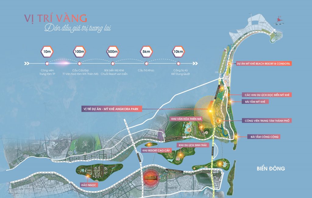 HÉ LỘ KIẾN TRÚC ẤN TƯỢNG TẠI DỰ ÁN MỸ KHÊ ANGKORA PARK