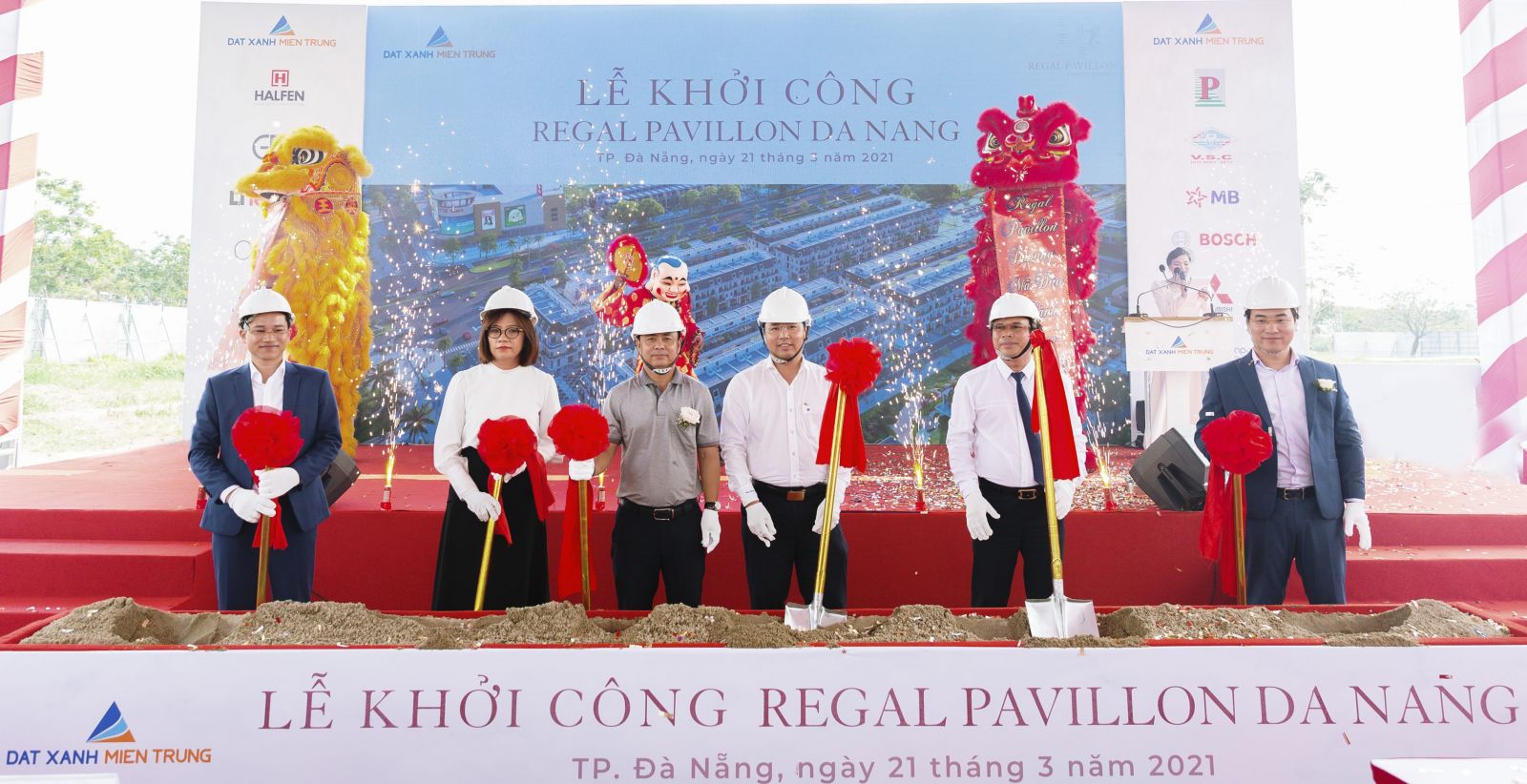 ĐẤT XANH MIỀN TRUNG KHỞI CÔNG DỰ ÁN SHOPHOUSE 5 SAO CHUẨN QUỐC TẾ REGAL PAVILLON