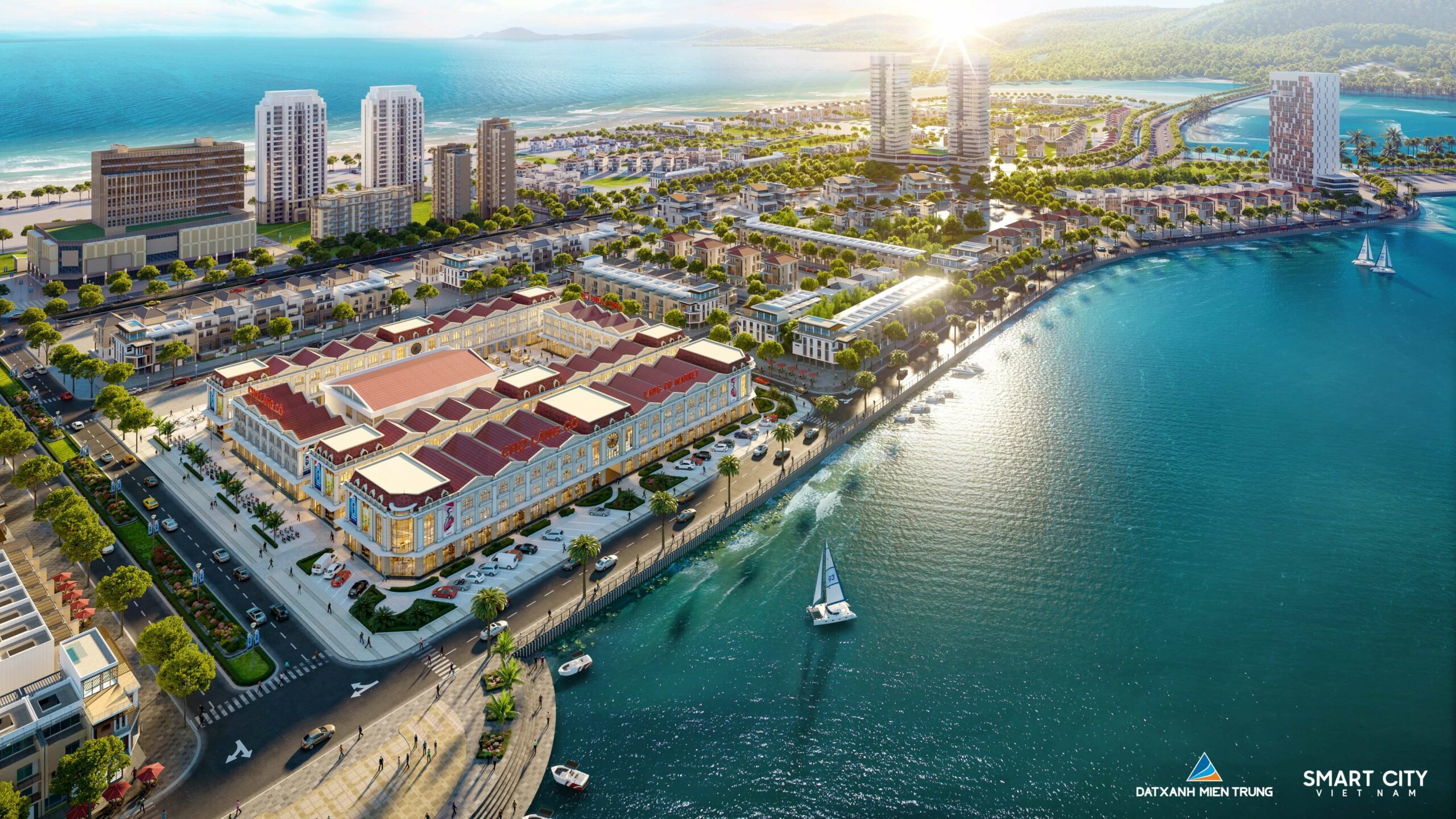 Chợ Lăng Cô - Kiot Shophouse phố chợ