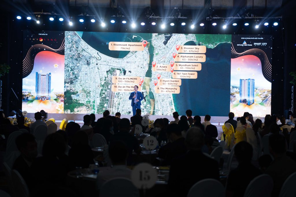 Gần 100 giao dịch tại Lễ giới thiệu chung cư cao cấp The Sang Residence Đà Nẵng