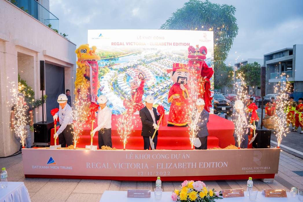 Đất Xanh Miền Trung khởi công giai đoạn 2 dự án Regal Victoria