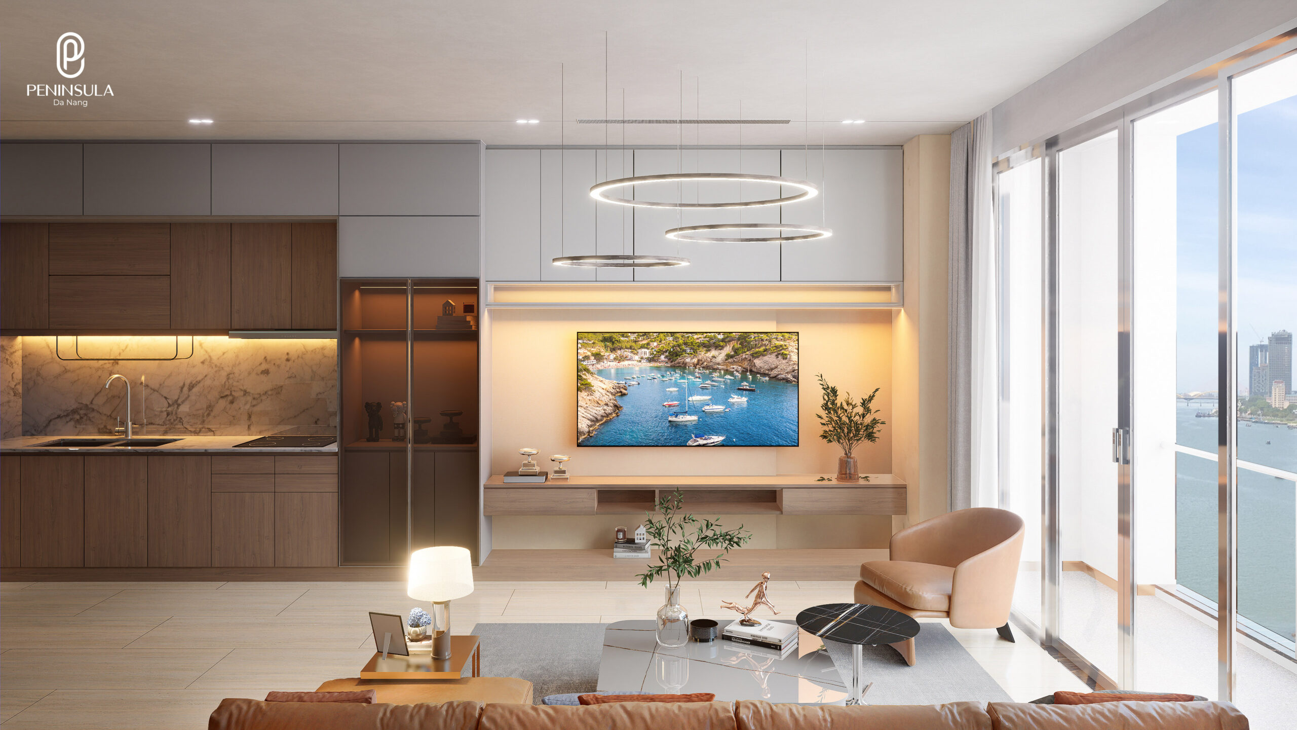 Phối cảnh căn hộ 3PN