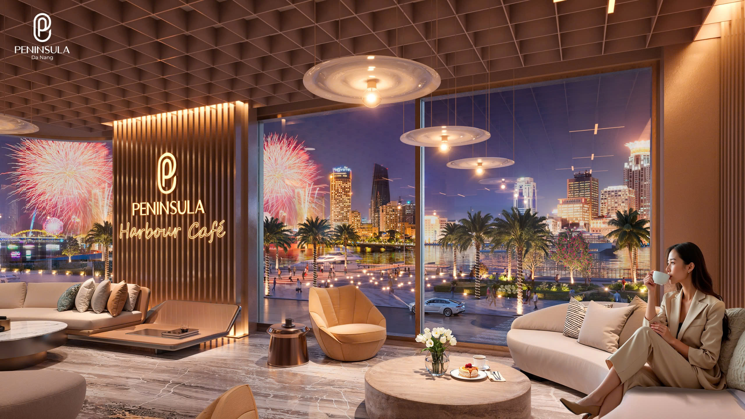 tien ich cafe peninsula da nang