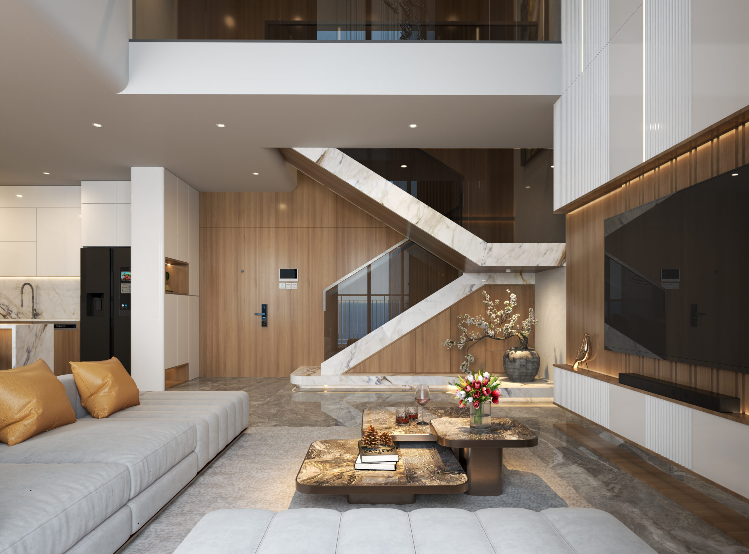 Penthouse sỡ hữu những lợi thế tuyệt vời cho gia chủ