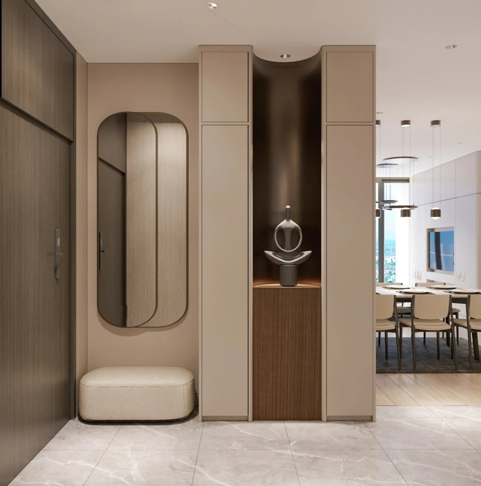 Căn hộ 3 phòng ngủ