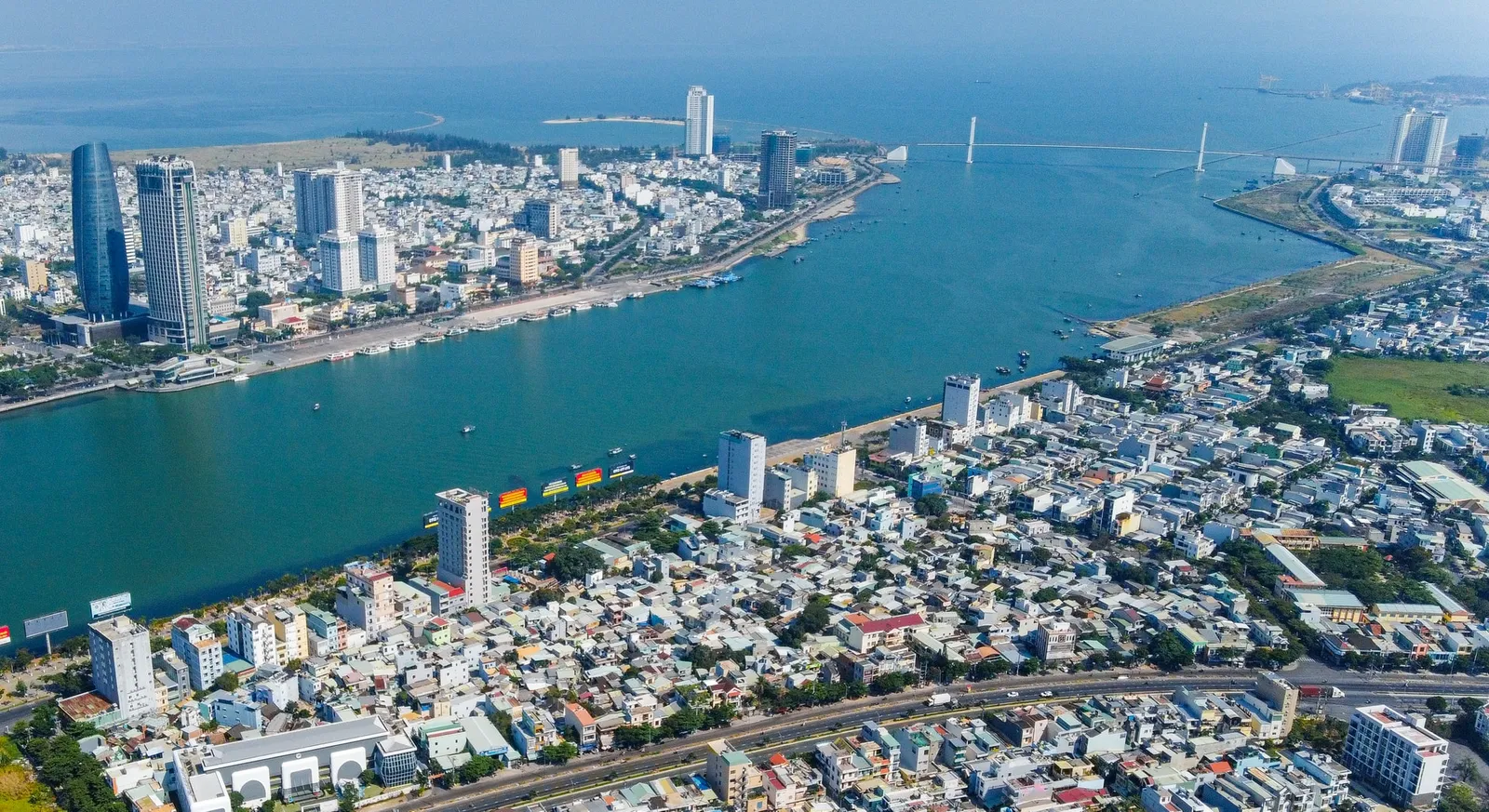 Toàn cảnh không gian Trung tâm tài chính quốc tế Việt Nam tại thành phố Đà Nẵng