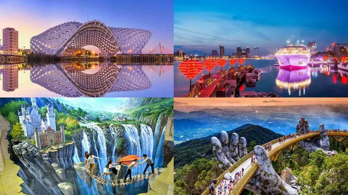 Kinh tế Đà Nẵng phát triển đồng đều trên nhiều lĩnh vực. Ảnh: ACE Travel.