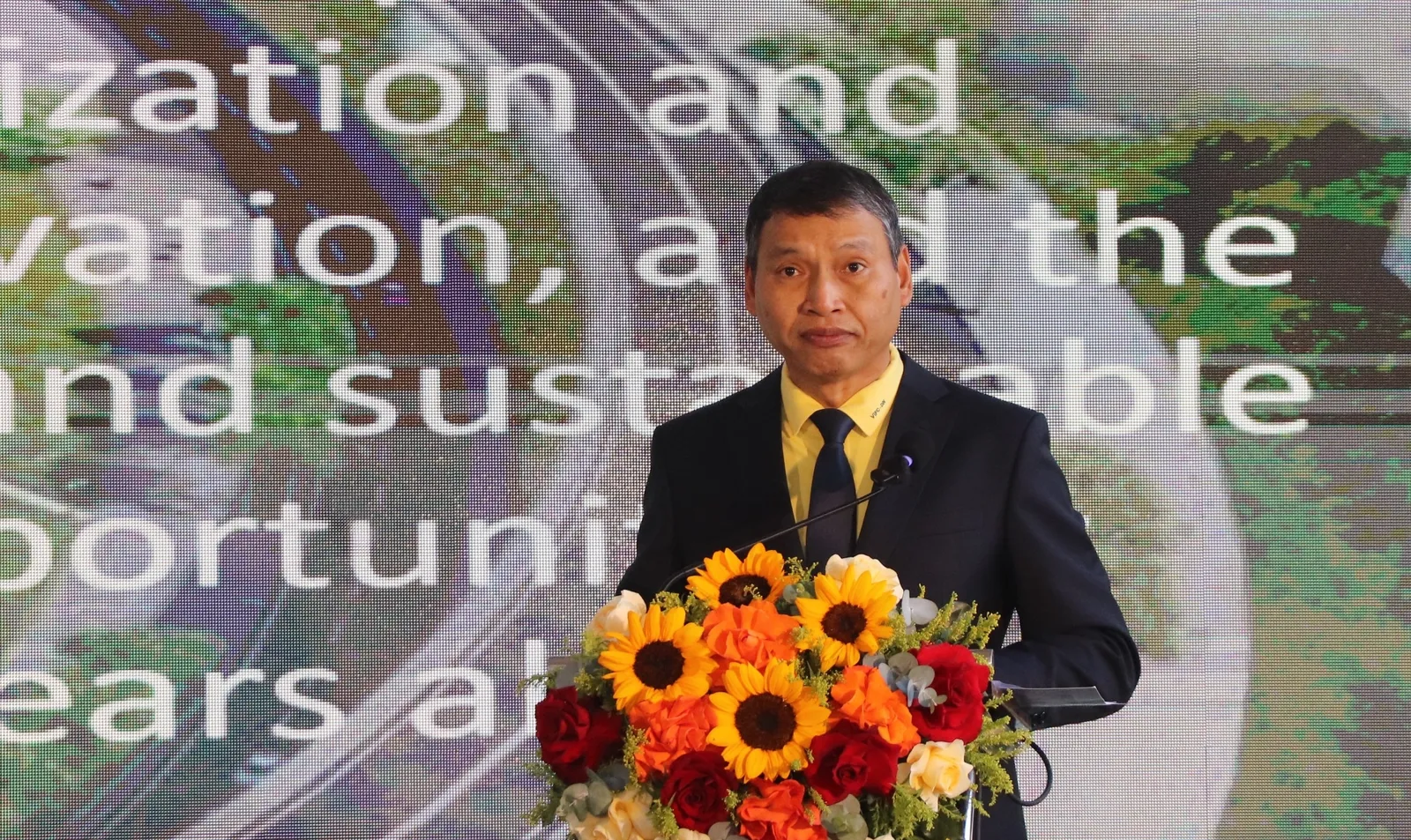 Ông Hồ Kỳ Minh - Phó Chủ tịch Thường trực UBND thành phố Đà Nẵng, Chủ tịch Cơ quan điều hành Trung tâm Tài chính quốc tế tại Đà Nẵng. Ảnh: Nguyễn Linh