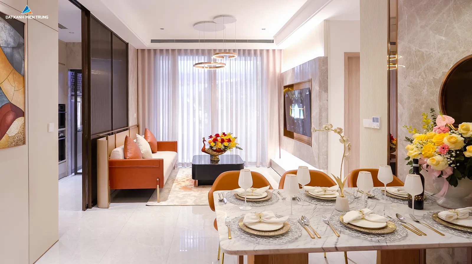 Căn hộ mẫu 3 phòng ngủ