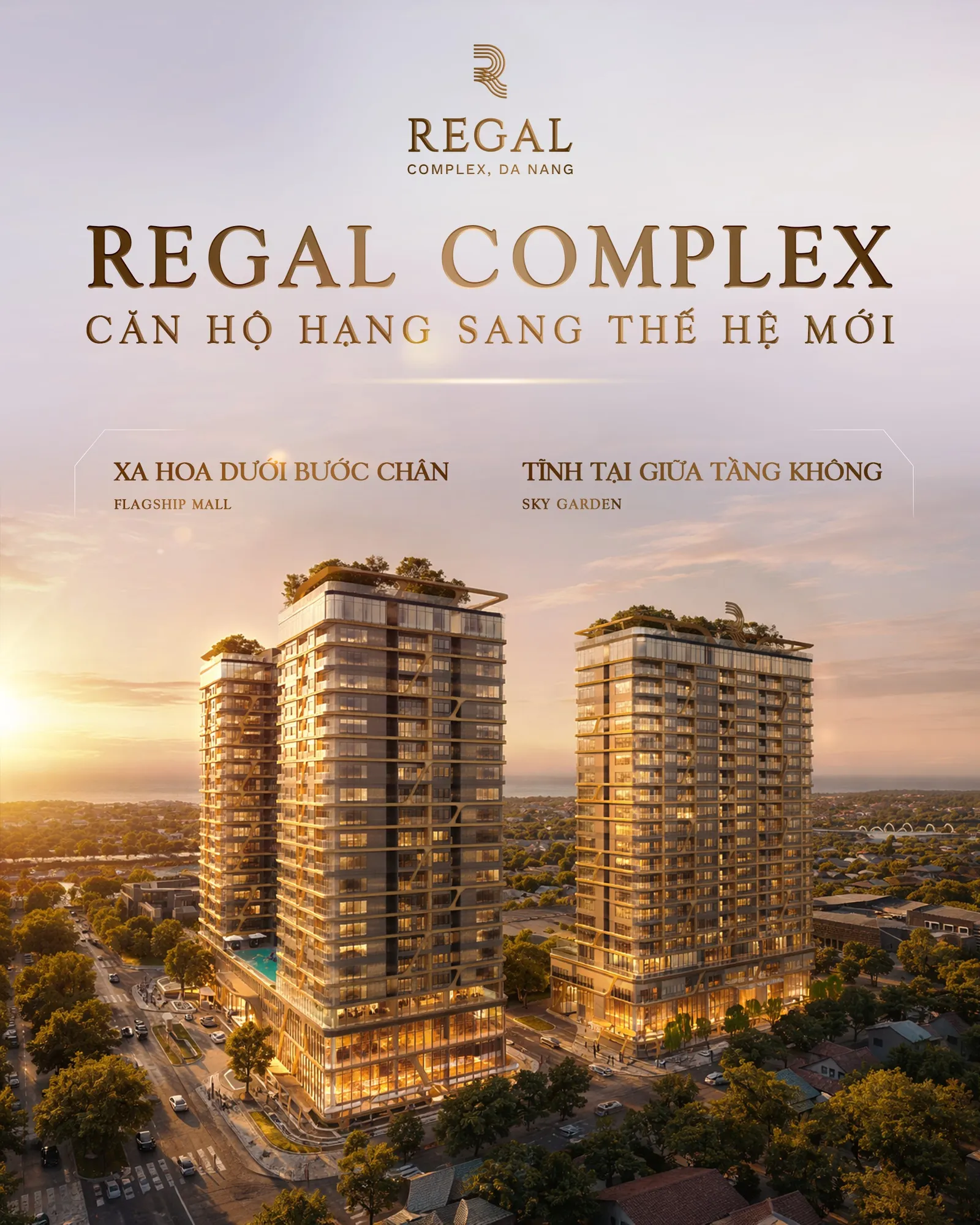 Phối cảnh 3D dự án Regal Complex do chủ đầu tư Regal Group phát triển cùng hàng loạt đối tác danh tiếng.