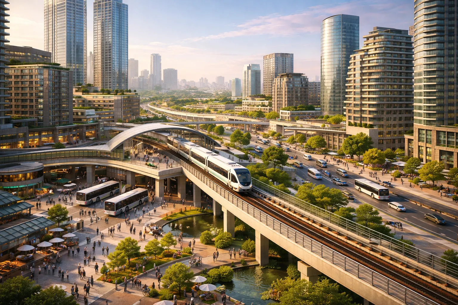 Ưu tiên phát triển đô thị nén và theo mô hình TOD