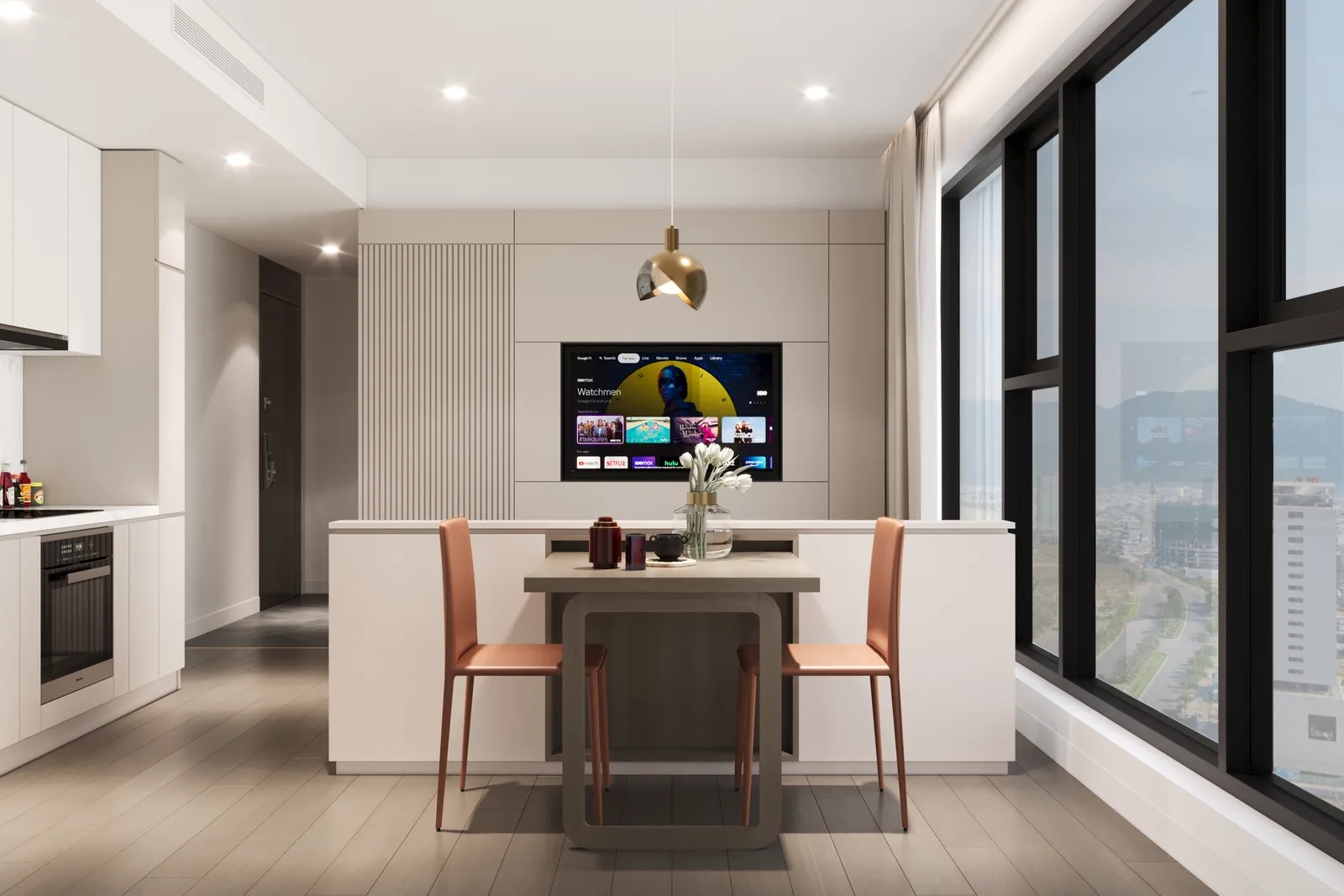 Căn hộ 1 phòng ngủ