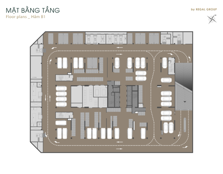 Mặt bằng dự án Regal Residence Luxury