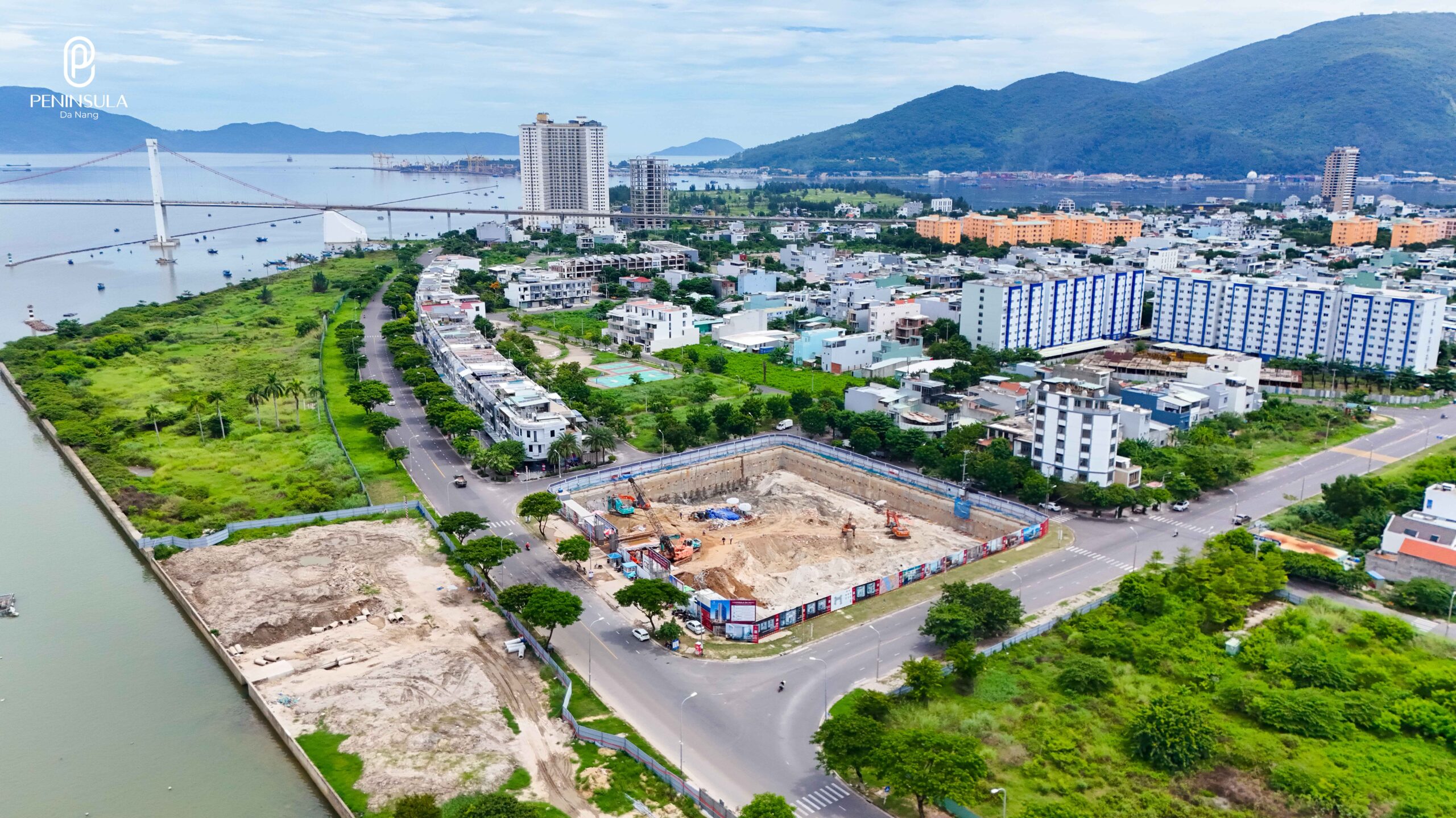 Tiến độ Peninsula Da Nang 07/2024