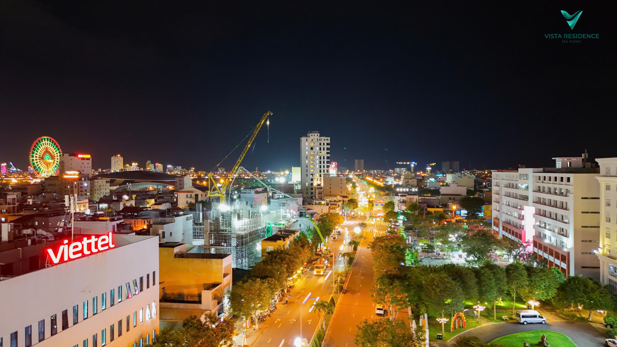 Tiến độ Vista Residence Da Nang 09/2024