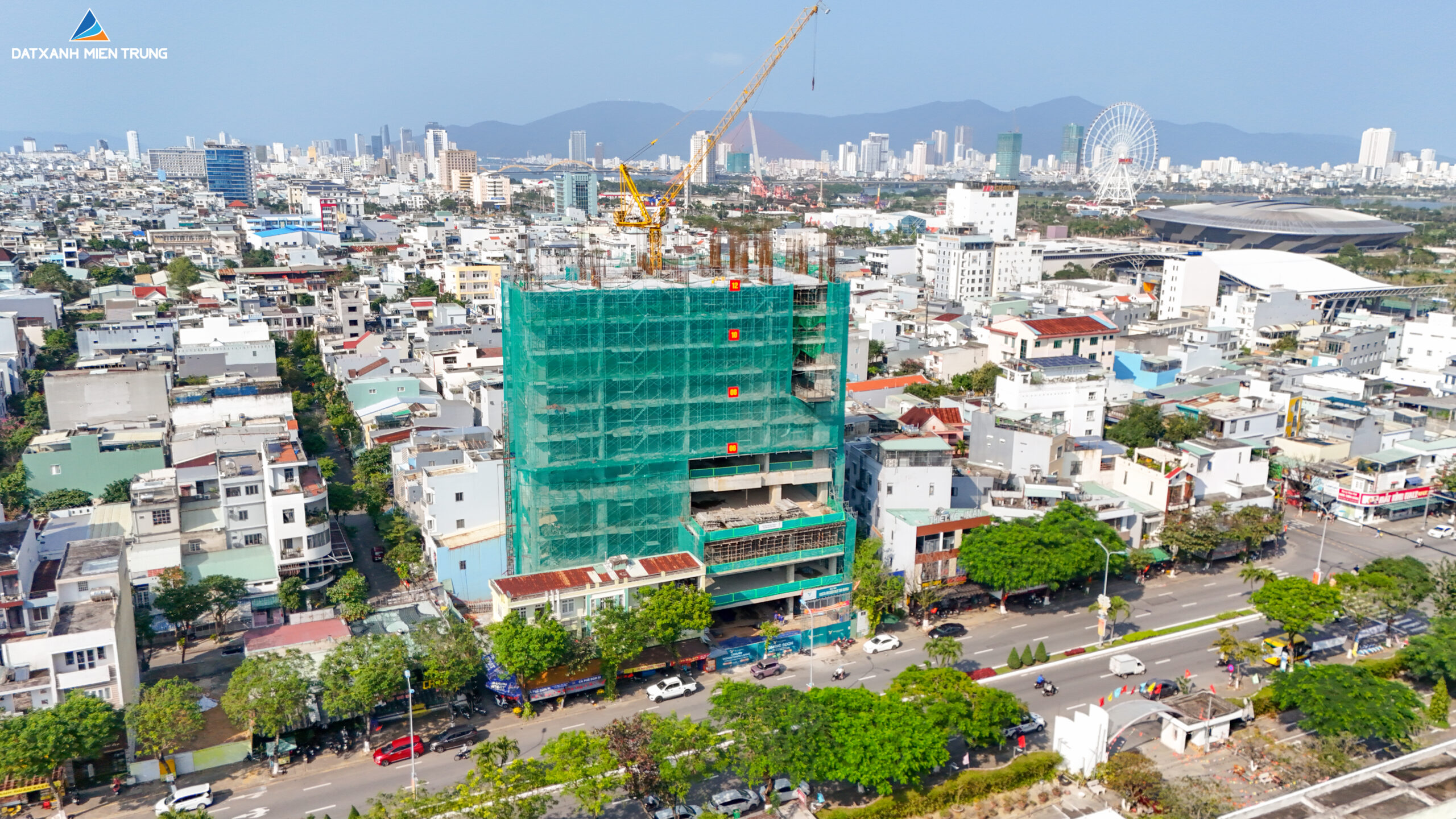 Tiến độ Vista Residence Da Nang 02/2025