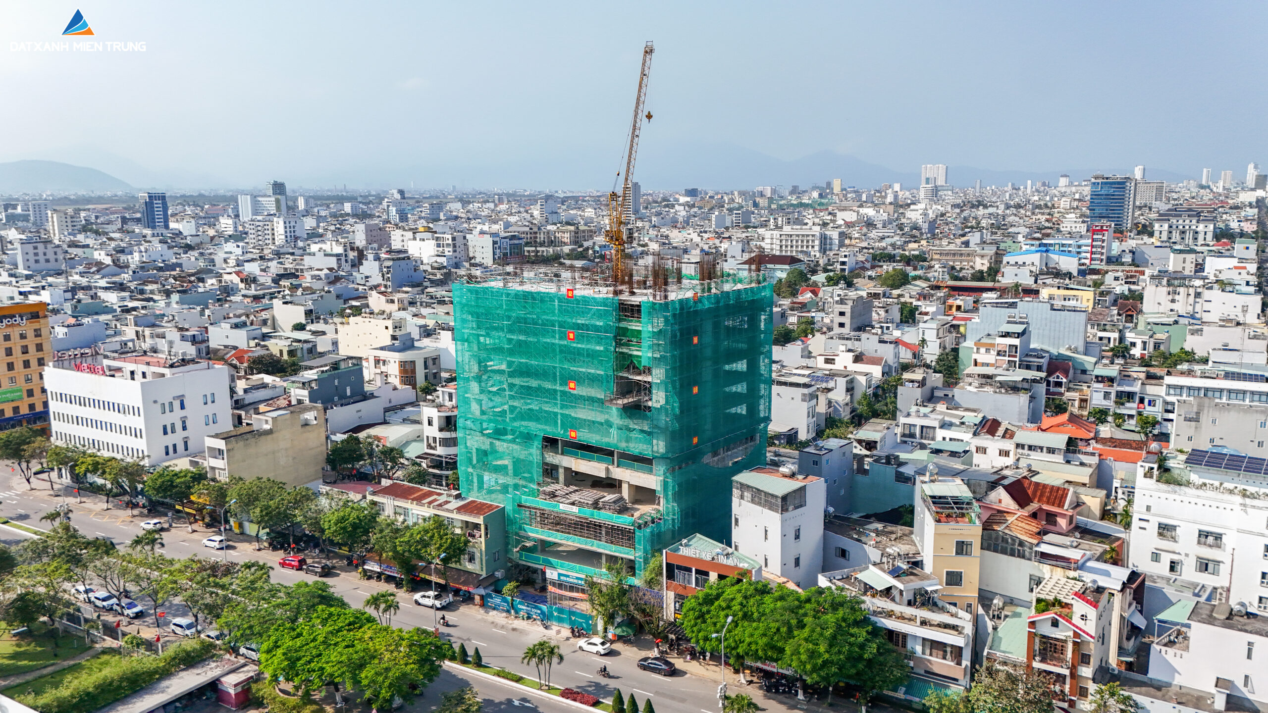 Tiến độ Vista Residence Da Nang 02/2025