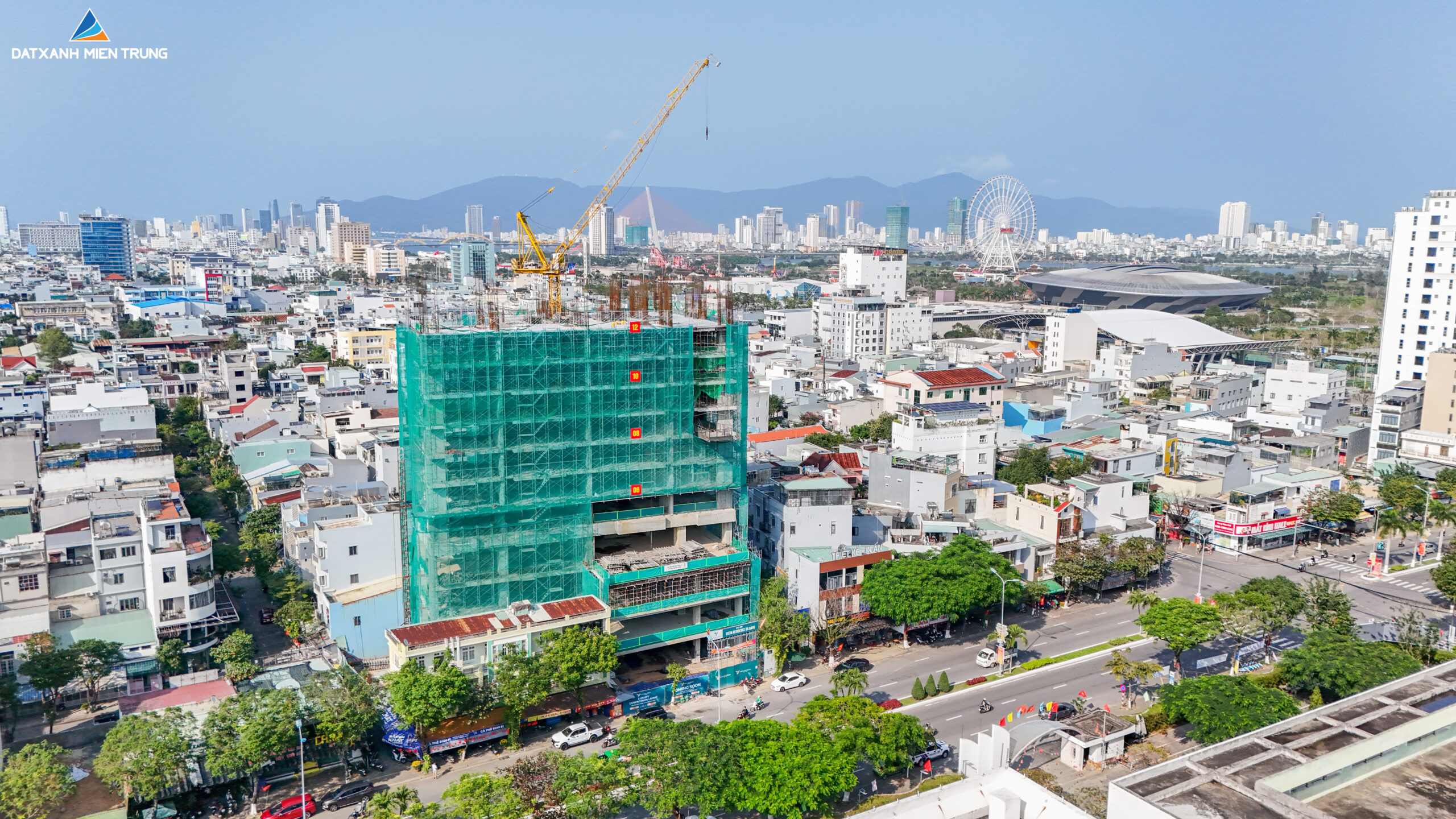 Tiến độ Vista Residence Da Nang 02/2025