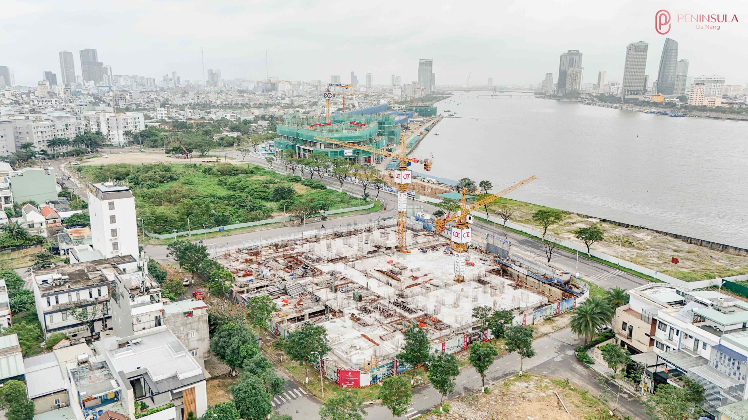 Tiến độ Peninsula Da Nang 02/2025